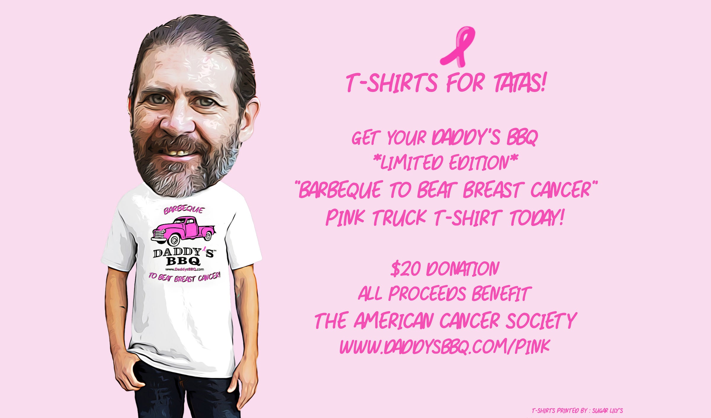 I Wear Pink For Daddy T-Shirt I Wear Pink For Daddy T-Shirt